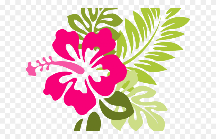 640x480 Descargar Png Original Hibiscus Clip Art, Planta, Flor Hd Png