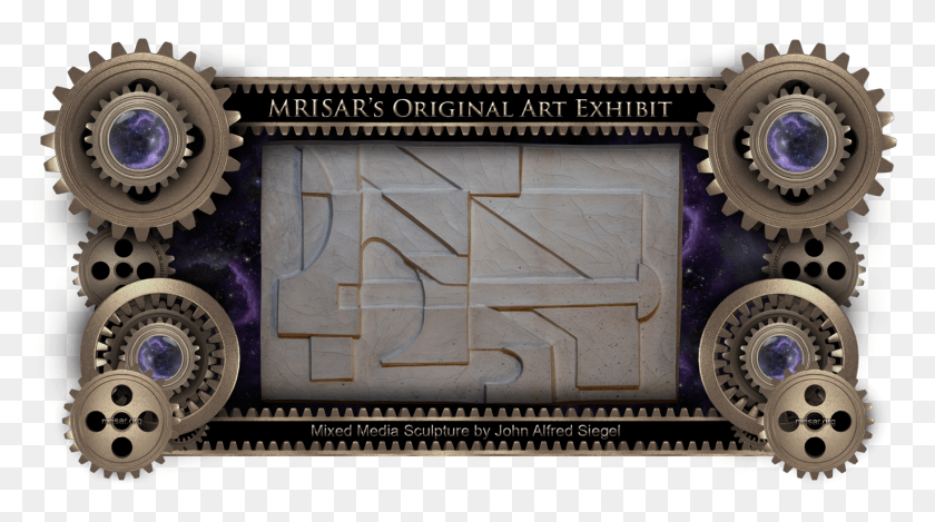 1373x720 Original Mixed Media Abstract Sculpture By John Alfred Motorcycle Animation, Text, Car, Vehicle HD PNG Download