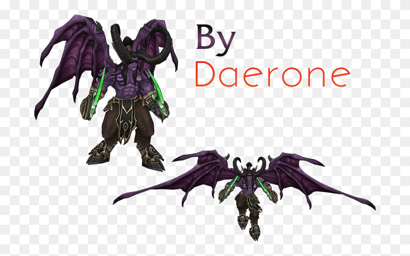700x464 Original Model Ripped By Escapist Heroes Of The Storm Illidan Demon, Person, Human, World Of Warcraft HD PNG Download