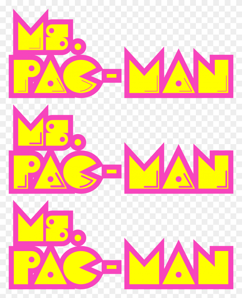 2222x2776 Descargar Png / Logotipo Original De Ms Pac Man, Iluminación, Texto, Púrpura Hd Png