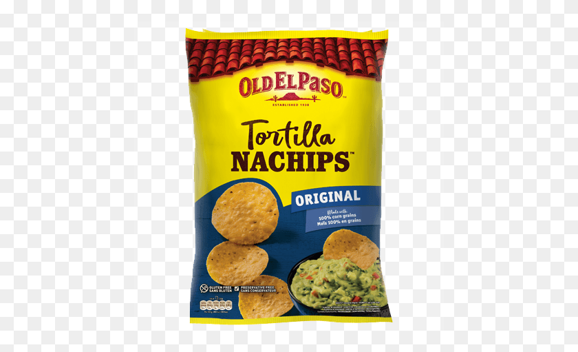 451x451 Descargar Png Original Nachips Old El Paso Tortilla Chips, Comida, Pan, Ketchup Hd Png