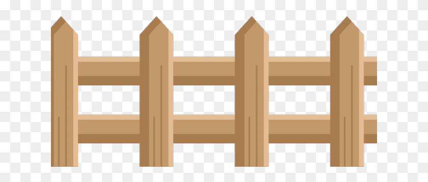 641x298 Original Picket Fence, Cross, Symbol HD PNG Download
