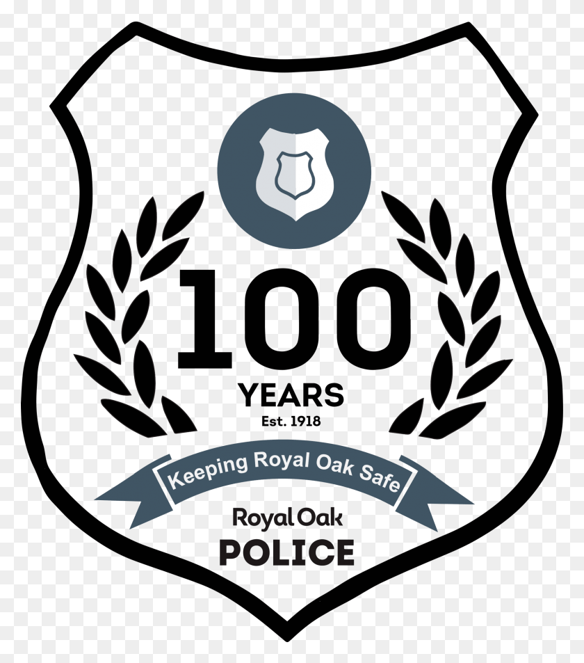 2269x2600 Оригинальный Логотип Royal Oak Police, Символ, Товарный Знак, Эмблема Hd Png Скачать