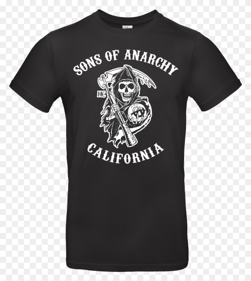 925x1045 Original Sons Of Anarchy T Shirt Bampc Exact Sons Of Anarchy Logo, Clothing, Apparel, T-shirt HD PNG Download
