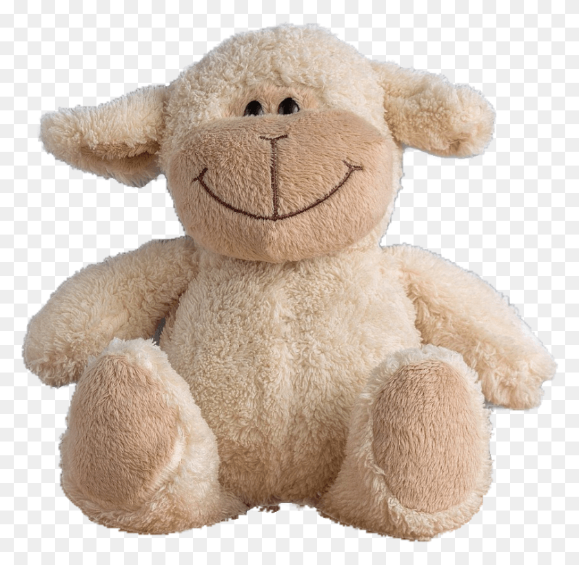 844x822 Original Stuffed Sheep, Teddy Bear, Toy, Plush HD PNG Download