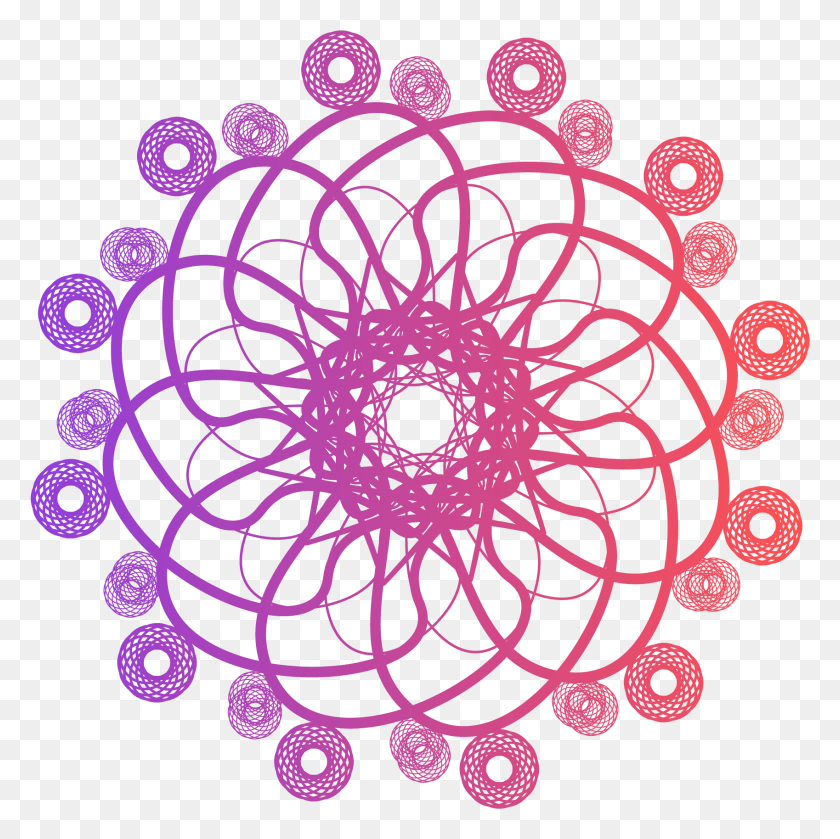 1698x1697 Original Vector Geometry Kaleidoscope And Image Title Star, Pattern, Graphics HD PNG Download