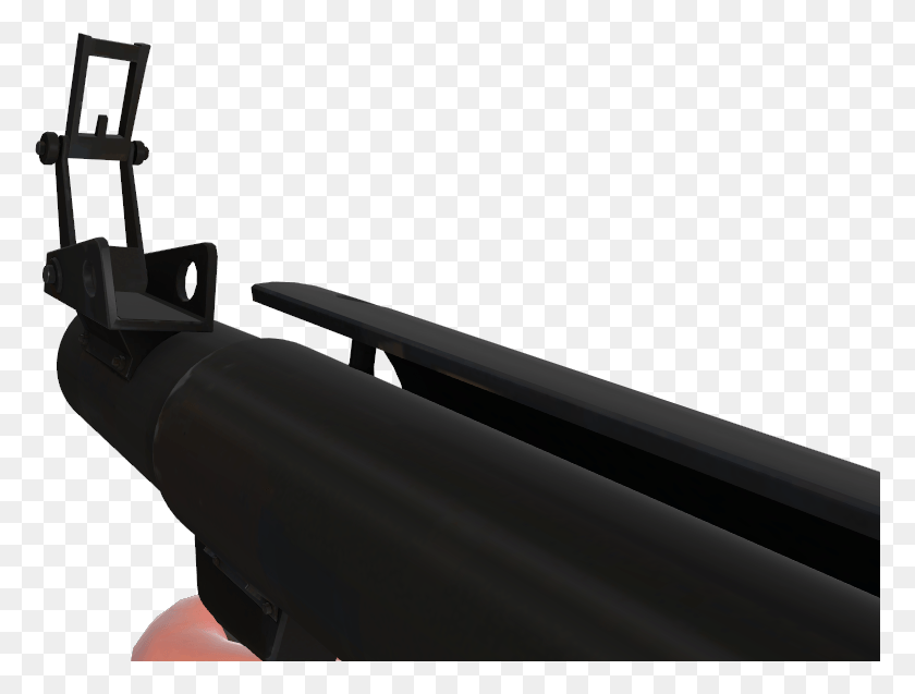 776x577 Original View Model For Rocket Launcher Tf2 First Person Transparent, Weapon, Weaponry, Counter Strike HD PNG Download