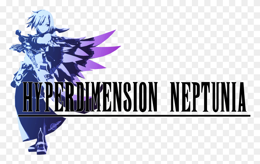 2666x1607 Original Workhyperdimension Neptunia Logo But It39s Final Fantasy, Metropolis, City, Urban HD PNG Download