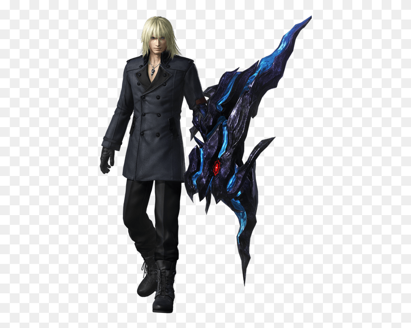 436x611 Originally Appearing In The Final Fantasy Xiii Trilogy Snow Villiers Dissidia, Coat, Clothing, Apparel HD PNG Download