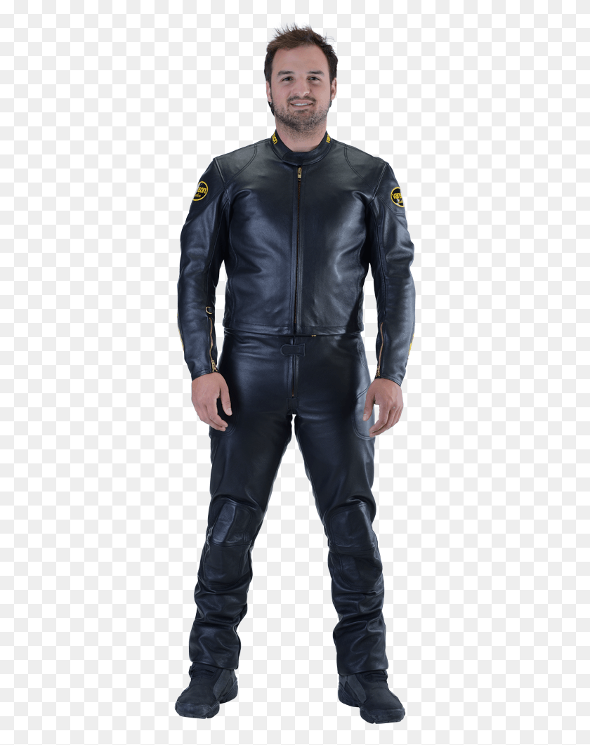 345x1001 Originally Designed As An Off The Rack Professional Vanson Leathers Racing Suit, Clothing, Apparel, Jacket HD PNG Download