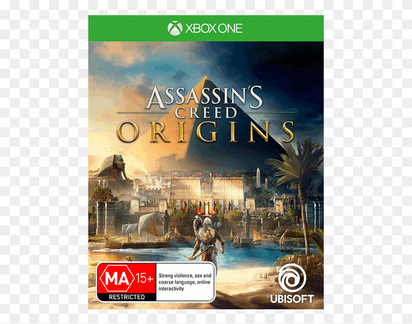 483x601 Descargar Png Origins Assassin39S Creed Origins Ps4 Nz, Poster, Publicidad, Novela Hd Png