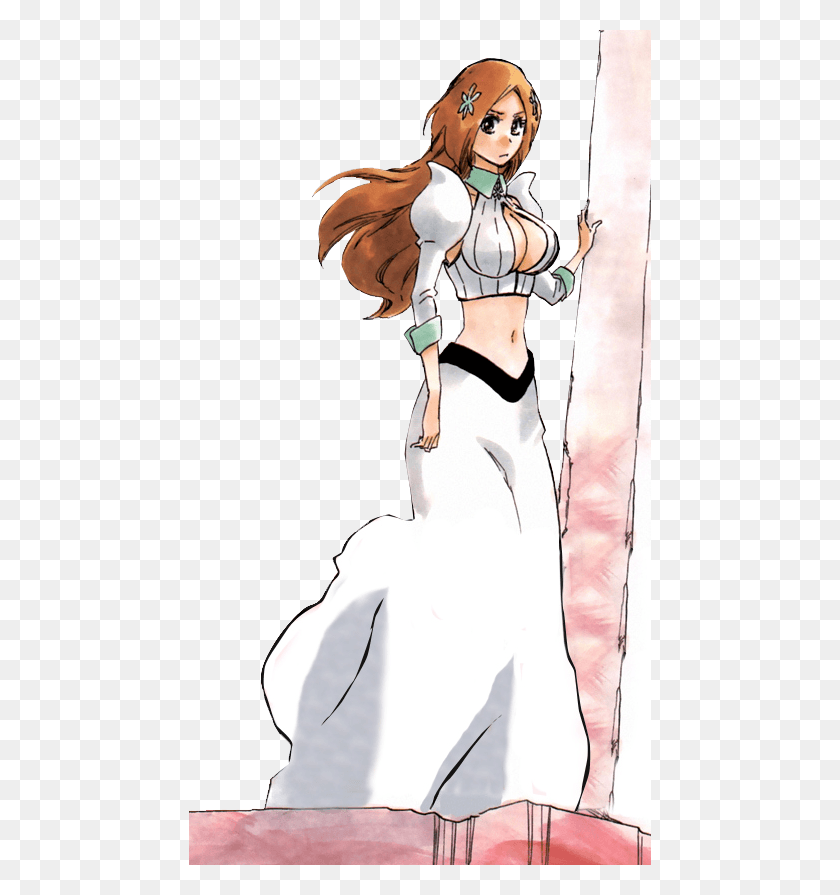 462x835 Orihime Is Such A Pretty Girl Cartoon, Comics, Book, Person HD PNG Download
