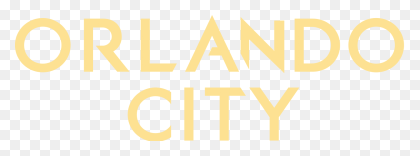 1280x414 Orlando City Sc Wordmark Gold, Label, Text, Alphabet HD PNG Download