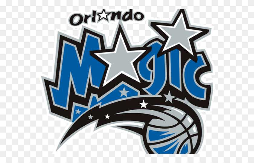 593x481 Descargar Png Orlando Magic, Orlando Magic, Logotipo Retro, Texto, Graffiti Hd Png