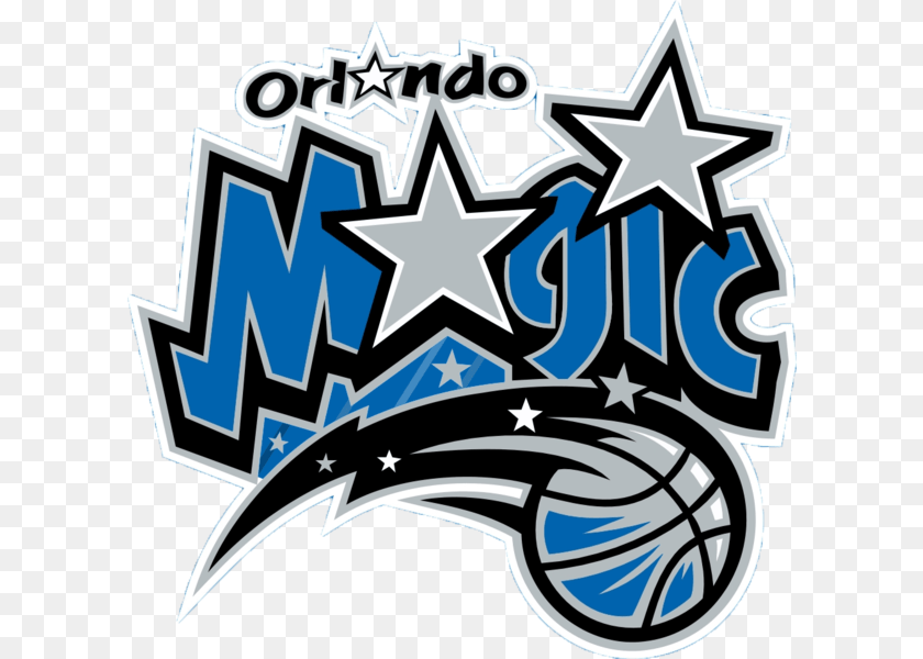 609x600 Orlando Magic Retro Logo, Art, Dynamite, Weapon Sticker PNG
