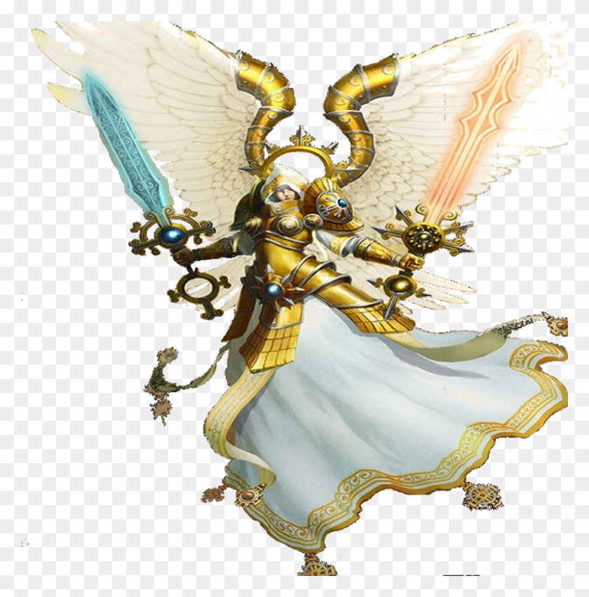 1009x1024 Descargar Png Ornabody Heroes Of Might And Magic, Ángel, Arcángel Hd Png
