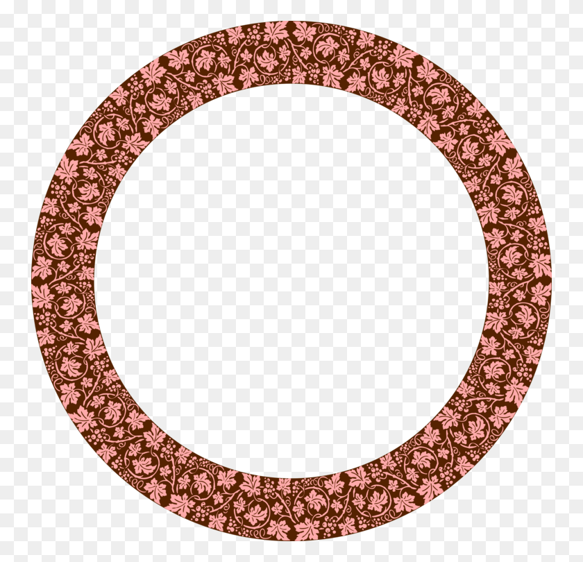 750x750 Ornament Circle Leaf Picture Frames Mirror Bern Elliott And The Fenmen Money, Rug, Accessories, Accessory HD PNG Download