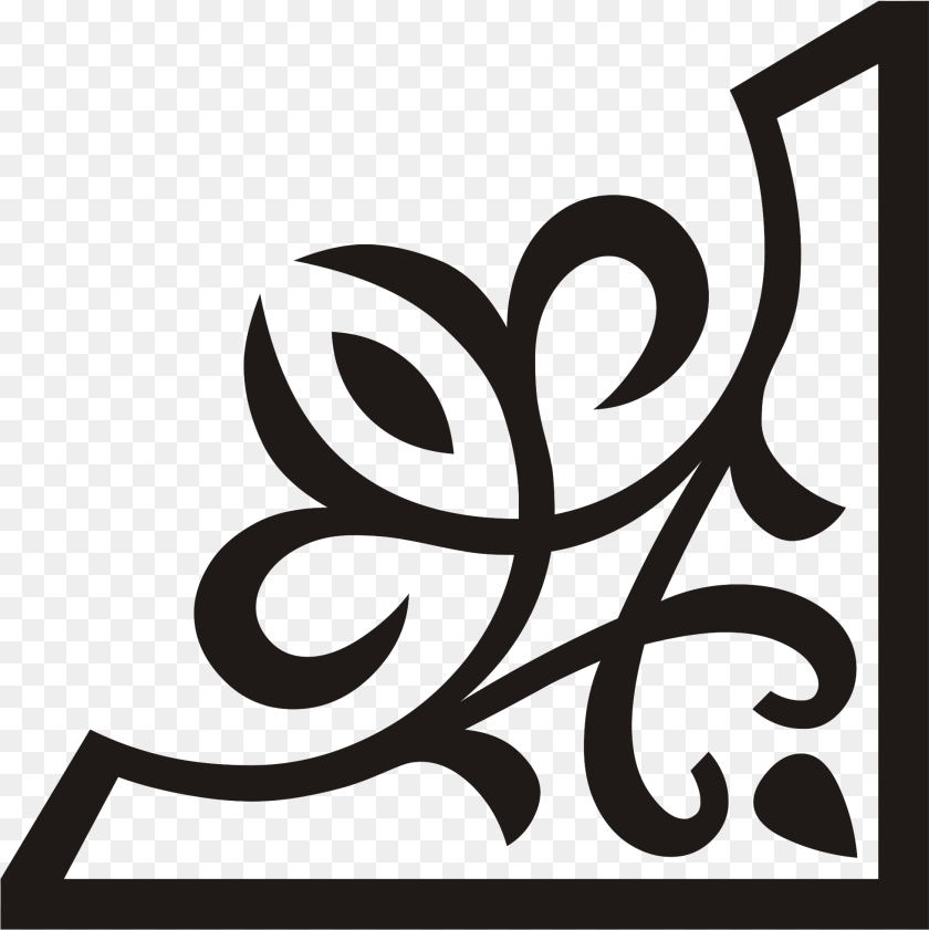 Ornamental Corner Vector Download Lila Ornament, Art, Floral Design, Graphics, Pattern Clipart PNG