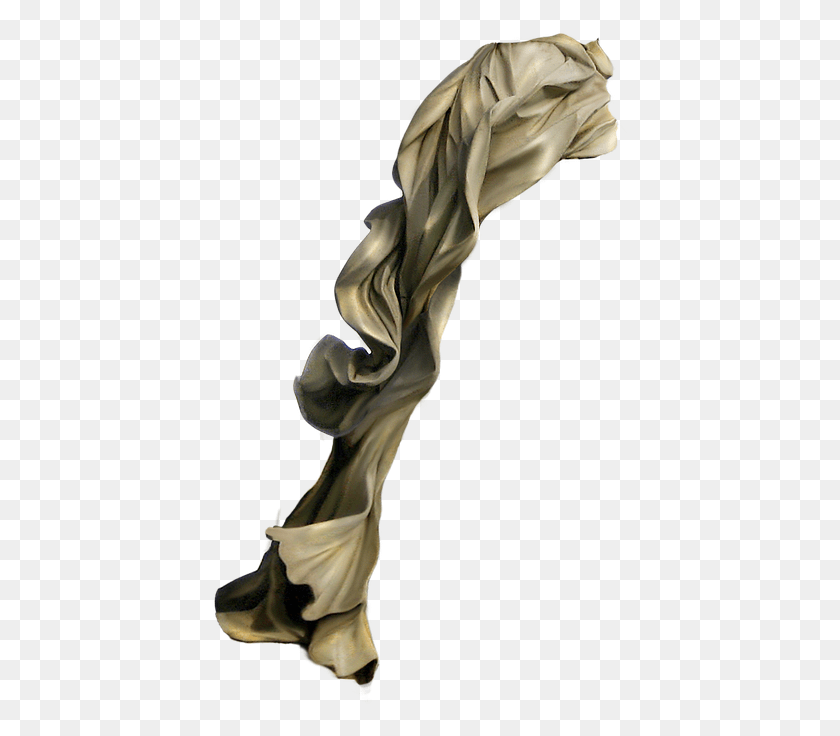 421x676 Ornamental Fabric Wind Fabric In Wind, Figurine, Person, Human HD PNG Download