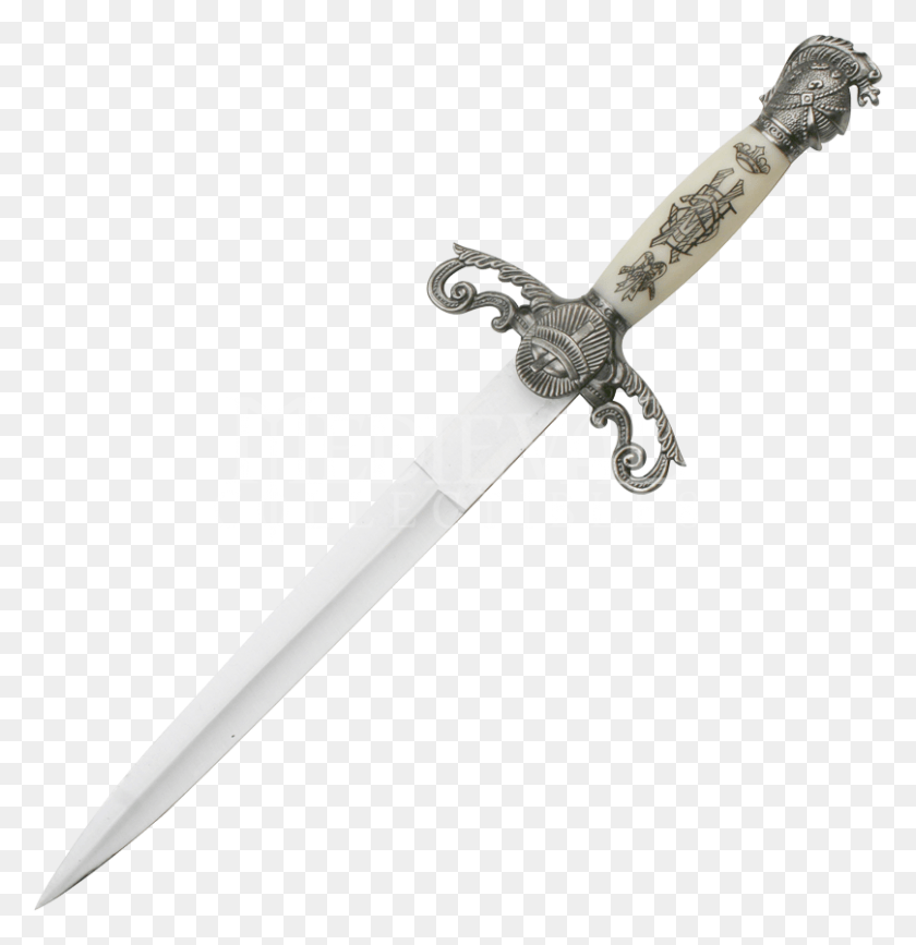 808x836 Ornate Dagger, Knife, Blade, Weapon HD PNG Download