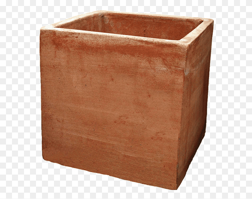 587x601 Ornate Italian Rectangular Terracotta Pots, Box, Wood, Plywood HD PNG Download