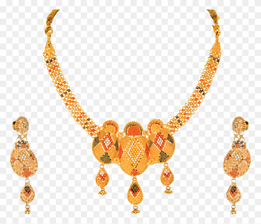 1150x975 Orra Gold Set Necklace Indian Necklace Gold, Jewelry, Accessories, Accessory HD PNG Download