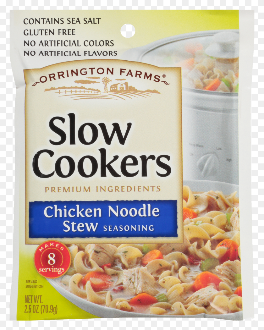 1878x2384 Orrington Farms Chicken Noodle Slow Cooker Mix Slow Cooker HD PNG Download