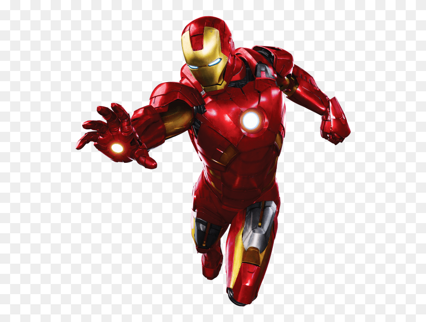 546x575 Os Vingadores Em Iron Man Con Fondo Transparente, Juguete, Robot, Armadura Hd Png