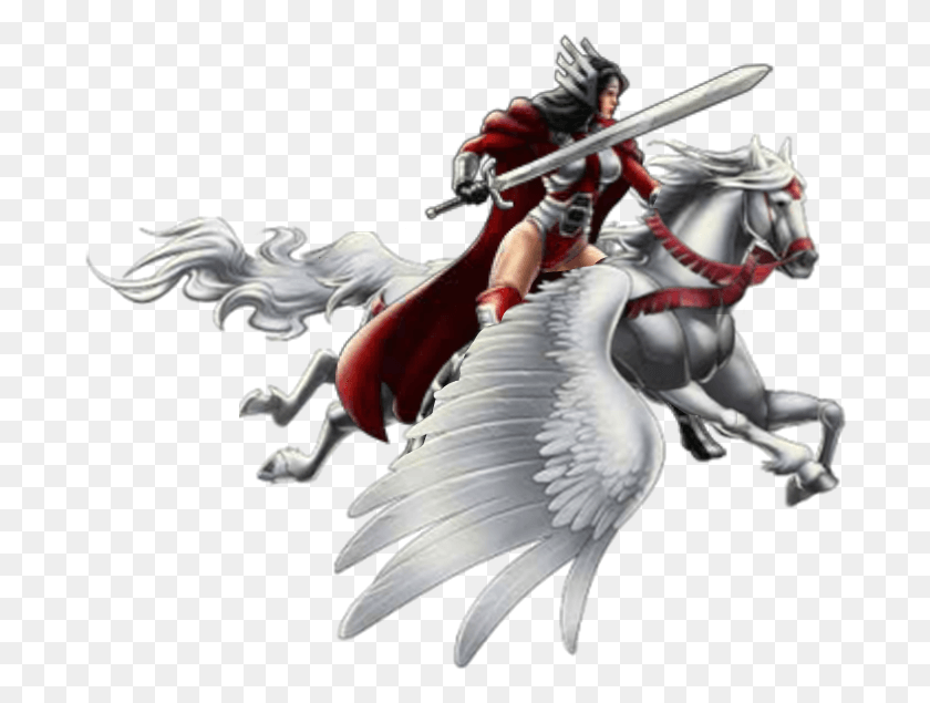 690x575 Os Vingadores Images Sif And Aragorn Wallpaper And Valkyrie Marvel With Horse, Person, Human, Mammal HD PNG Download