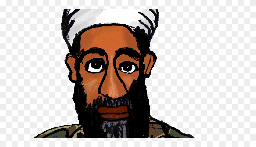 621x421 Osama Bin Laden Osama Bin Laden Caricatura, Head, Graphics HD PNG Download