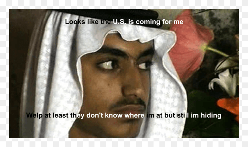 801x451 Osama Son Hamza Bin Laden Cause This Dude Made Threats Hamza Ben Laden, Face, Person, Human HD PNG Download