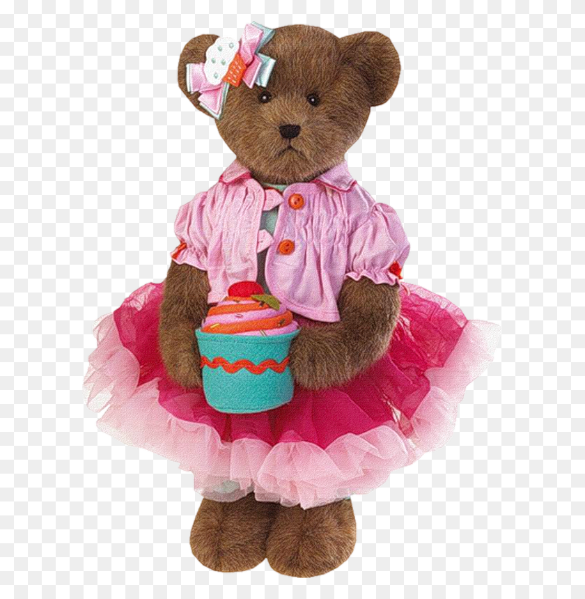 603x800 Osito De Peluche Con Rosas Teddy Bear, Toy, Clothing, Apparel Hd Png