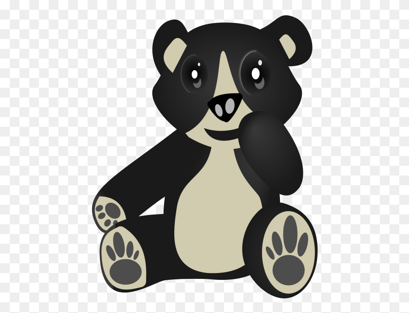 466x582 Oso Bear Images 600 X, Plant, Animal, Stencil HD PNG Download