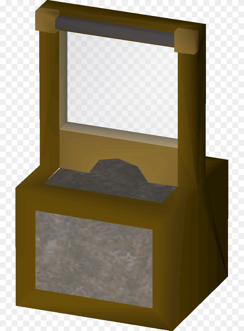 734x1136 Osrs Bank Booth, Electronics, Screen, Mailbox PNG