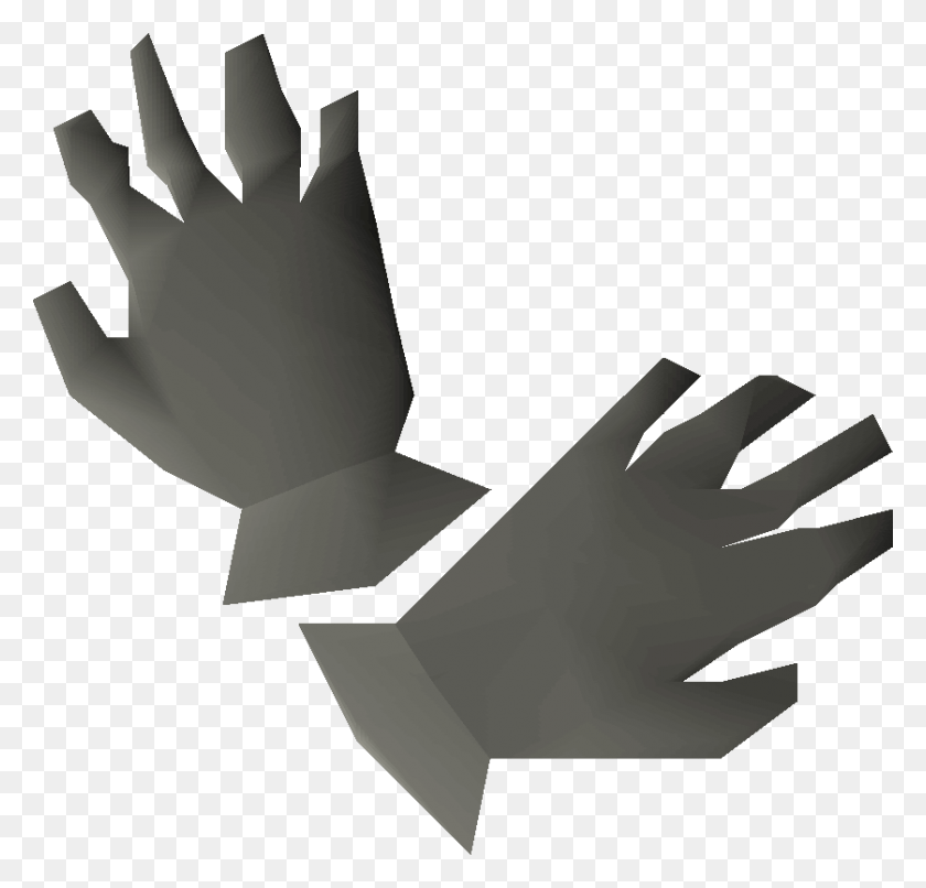 838x802 Osrs Granite Gloves, Clothing, Apparel, Glove HD PNG Download