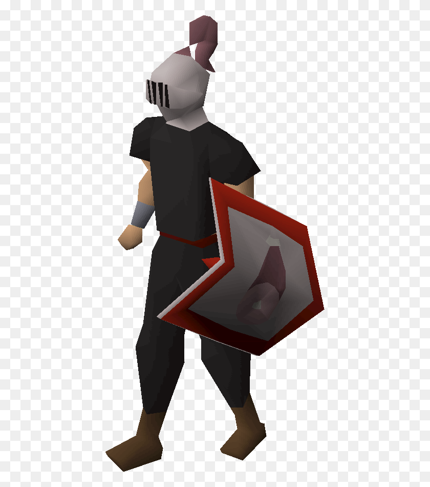428x890 Osrs Horse Shield, Person, Human, Armor HD PNG Download