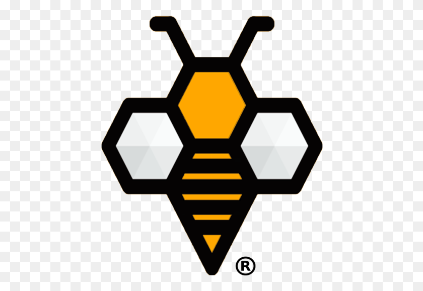 443x518 Ossm Honeybee Logo W R Tm, Grenade, Bomb, Weapon HD PNG Download