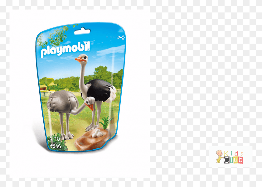 1351x936 Ostrich Clipart Playmobil, Bird, Animal HD PNG Download