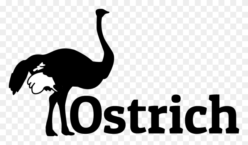 878x488 Ostrich Logo, Animal, Bird, Dog HD PNG Download