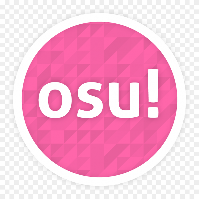 916x916 Osu, Number, Symbol, Text HD PNG Download