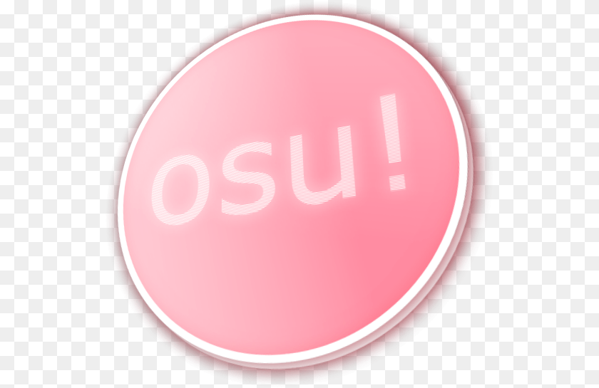 Osuungimped Osu Game Logo Transparent, Sign, Symbol, Badge, Disk ...