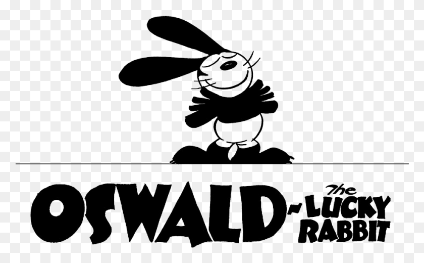 919x543 Oswald The Lucky Rabbit Transparent Oswald The Lucky Rabbit Logo, Symbol, Animal, Insect HD PNG Download