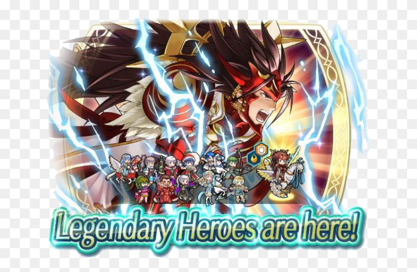 653x488 Other 5 Heroes Are Joining Ryoma In This Special Fire Emblem Heroes Legendary Banners, Crowd, Leisure Activities, Carnival HD PNG Download
