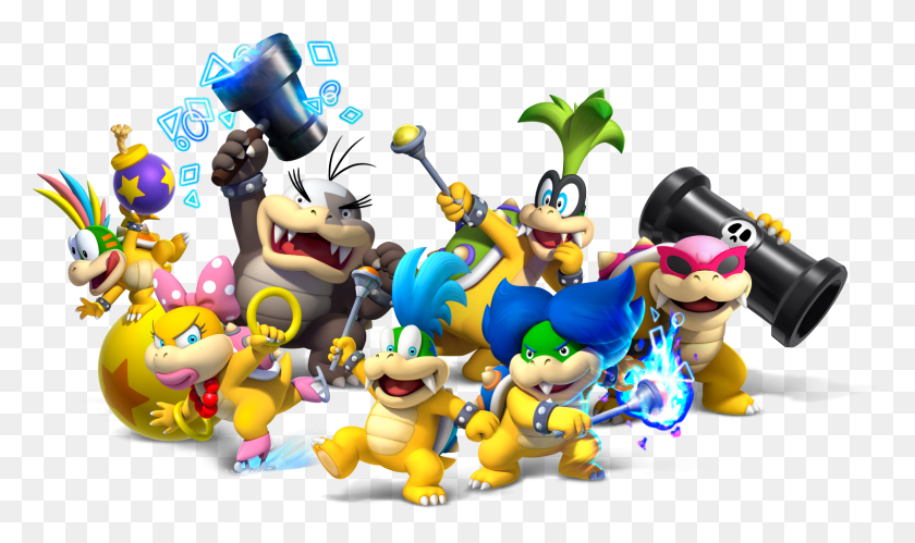 1600x902 Other Playable Characters Mario The Koopalings, Super Mario, Graphics HD PNG Download