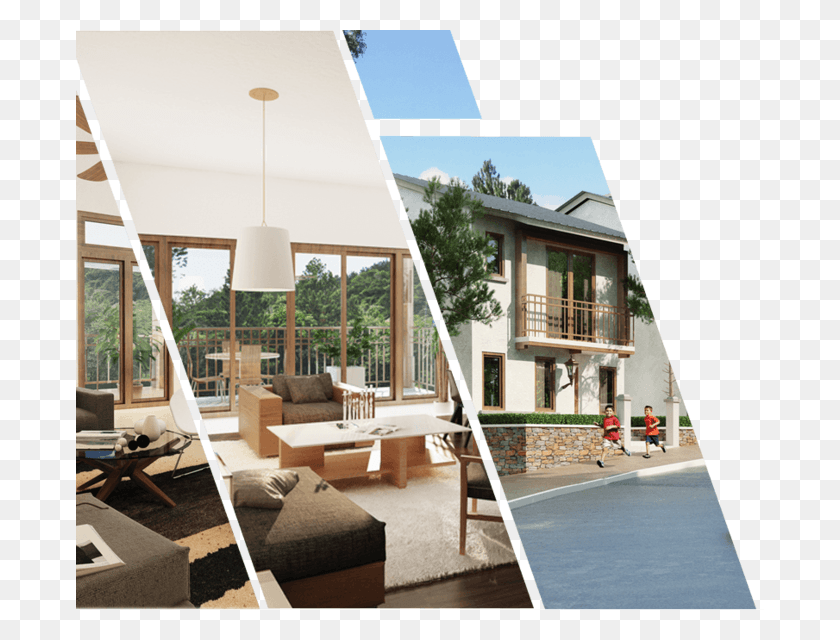 688x580 Otorgando Una Arquitectura Peatonal Y Con Escala Humana House, Housing, Building, Person HD PNG Download
