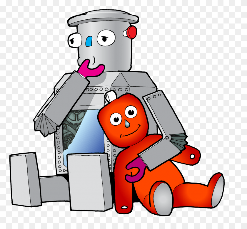 1118x1032 Otto Teddy Rob Cartoon, Robot, Snowman, Winter HD PNG Download