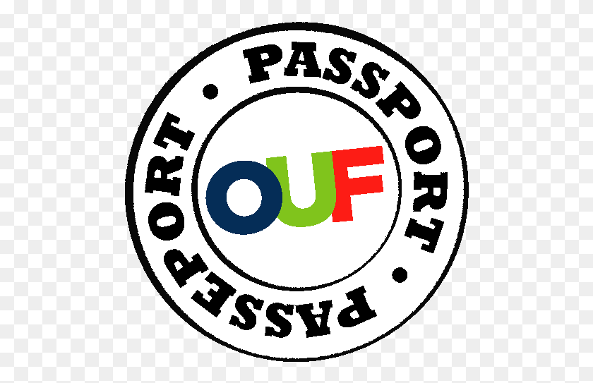 488x483 Descargar Png Ouf Passport Ontario Universities Fair, Logotipo, Símbolo, Marca Registrada Hd Png