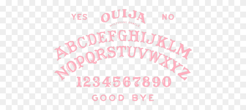 471x317 Ouija Board, Text, Word, Alphabet HD PNG Download