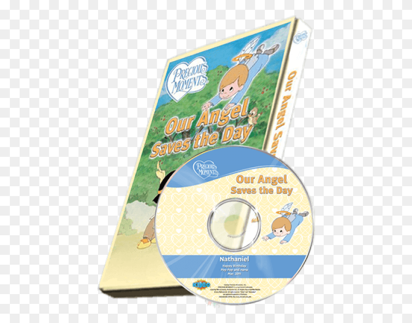 446x599 Our Angel Saves The Day Personalized Dvd Cd, Disk HD PNG Download