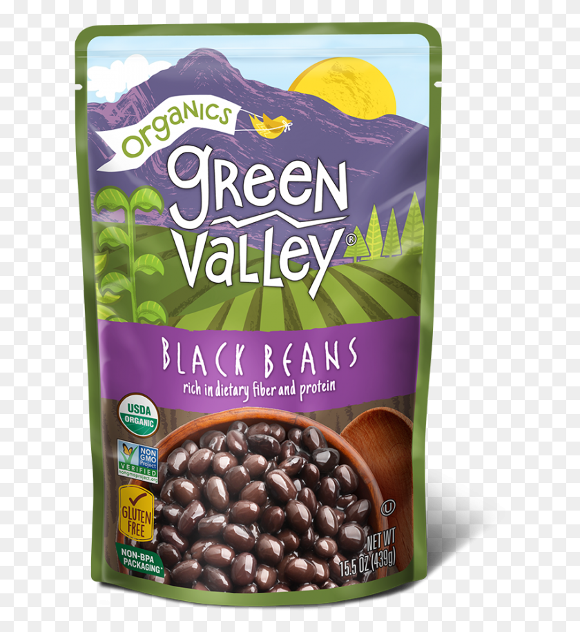 625x856 Our Black Beans Green Valley Organic Garbanzo Beans, Plant, Vegetable, Food Descargar Hd Png